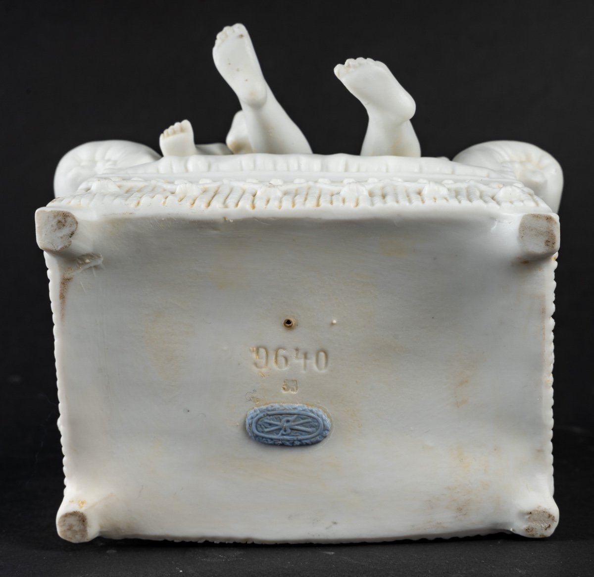 Miniature Nid en biscuit fin du XIXe siècle — 7