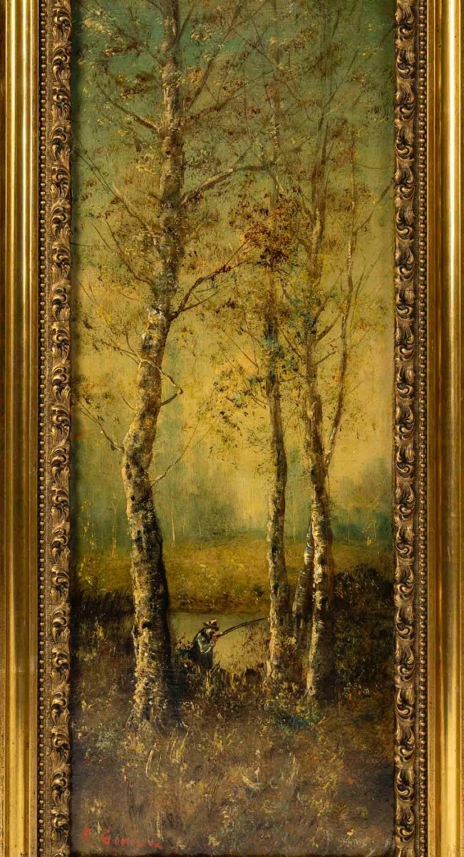 Une paire de tableaux sous-bois, fin du XIXe siècle — 3