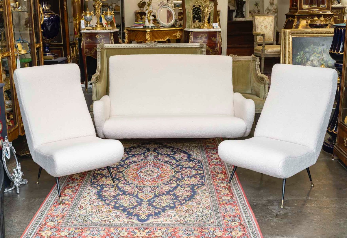 Un salon design, Zanuso année 60 — 2