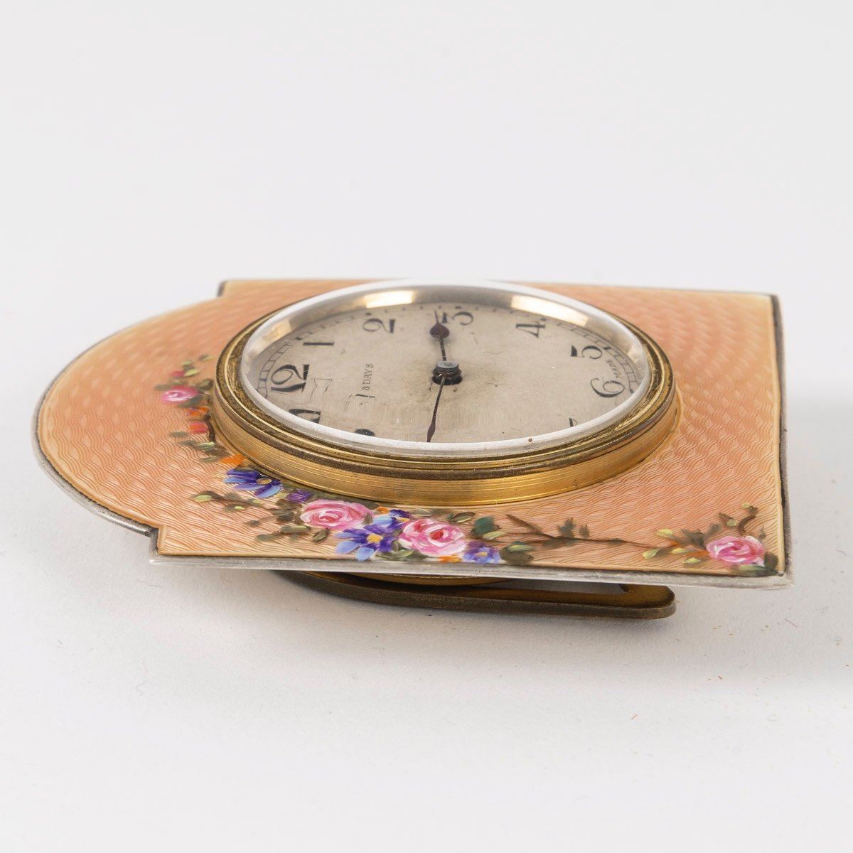 Une pendule miniature en émail, début du XXe siècle — 6