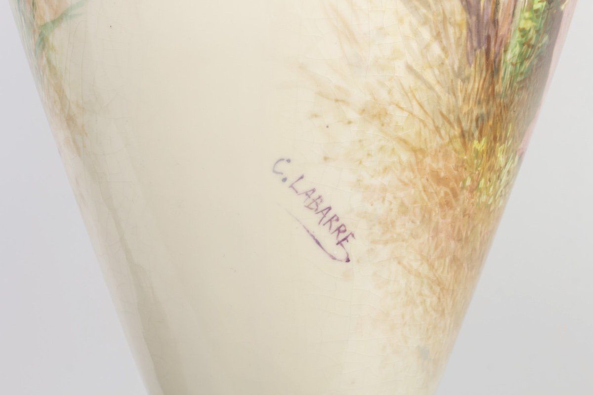 Paire de Très beaux vases en porcelaine de Sèvres XIXe siècle — 13