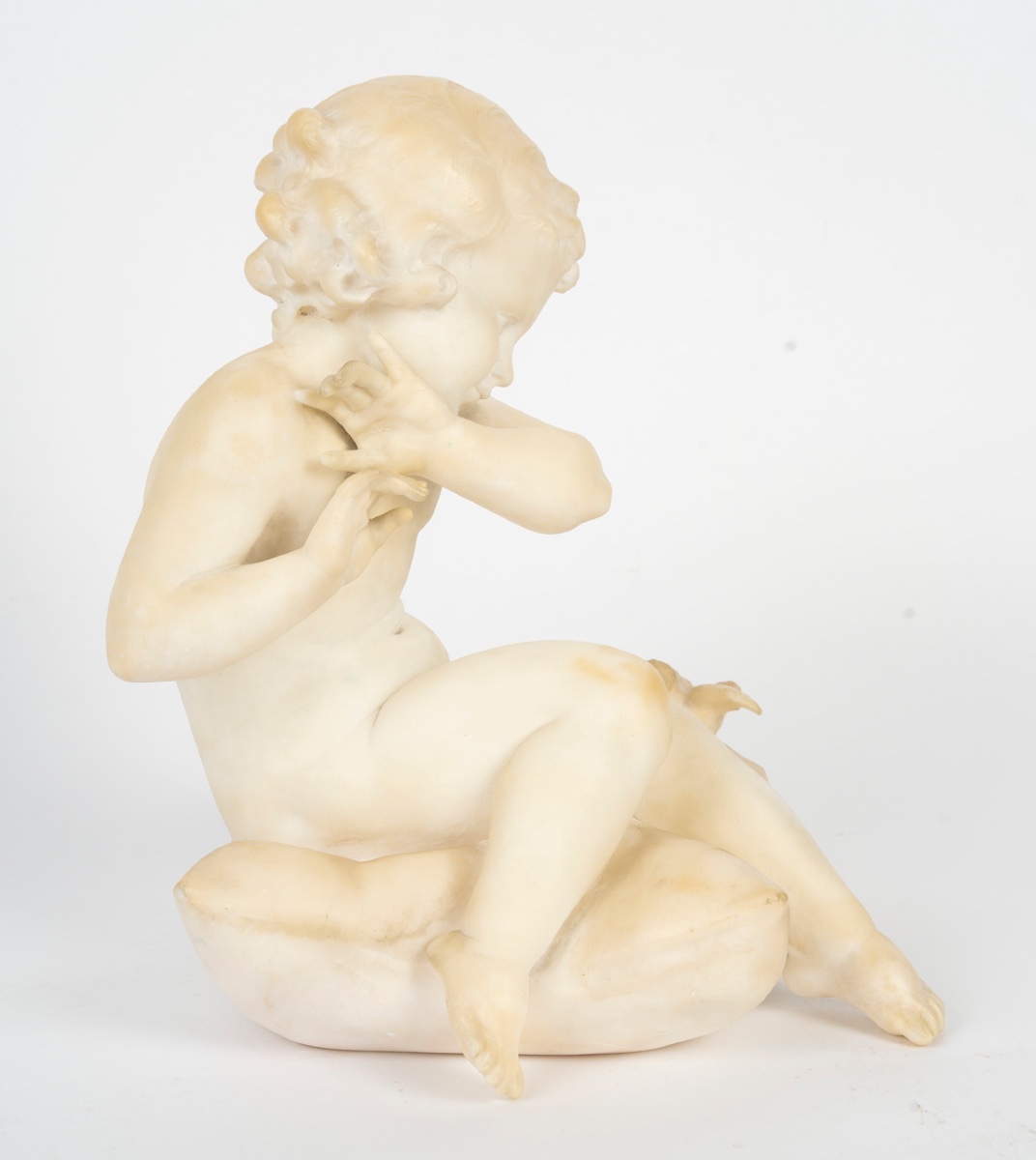 Sculpture en marbre GORY, début du XXe siècle — 11