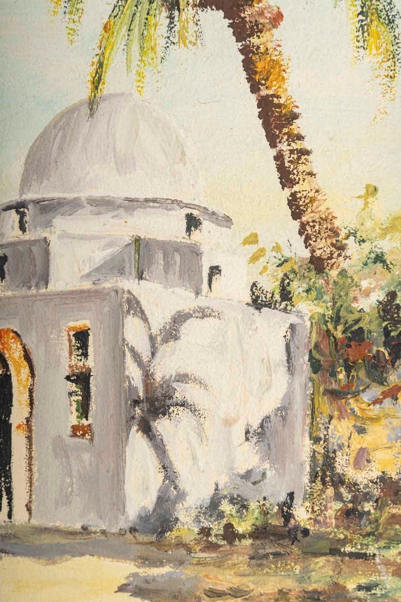 Tableau Orientaliste Hst, début du XXe siècle — 11