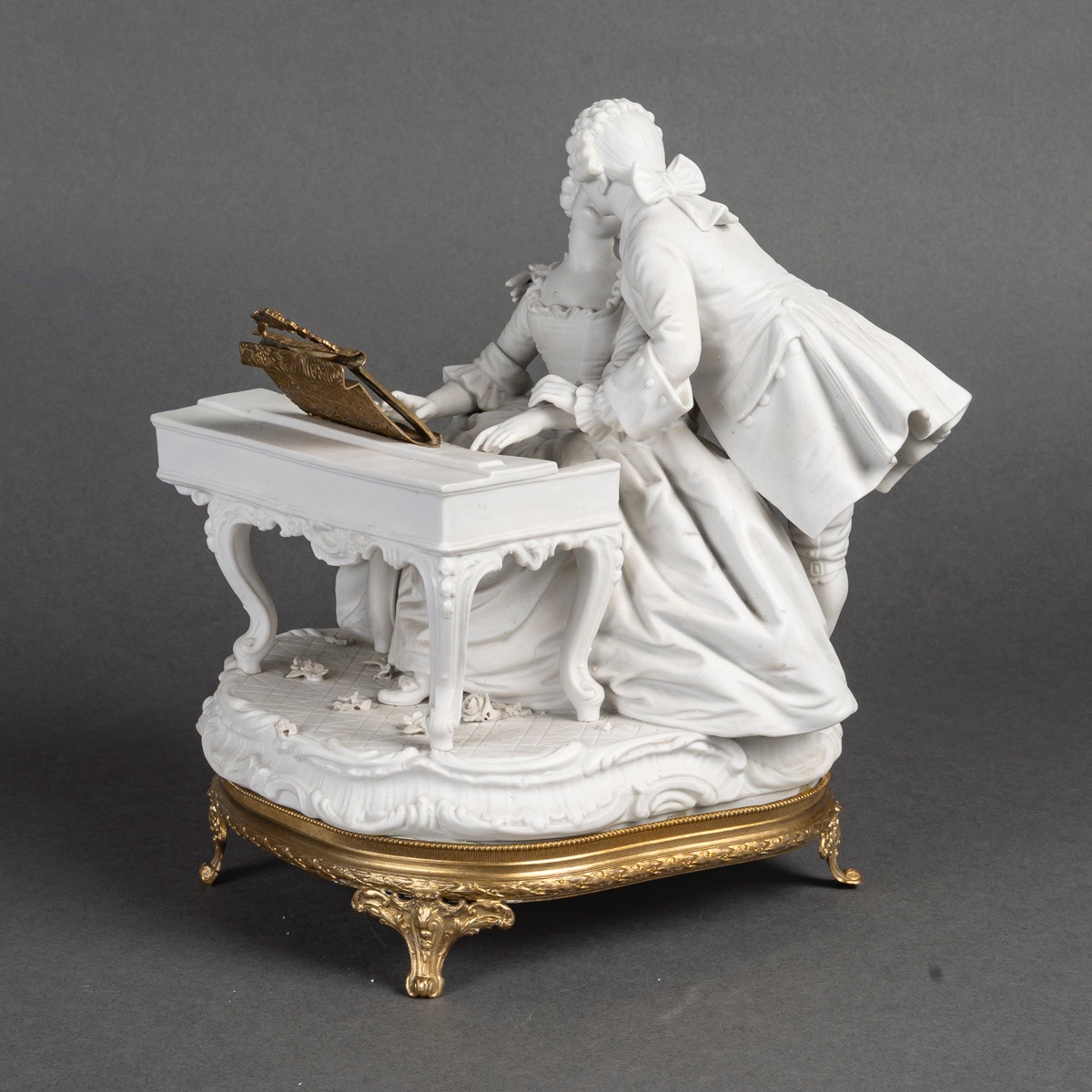 Une sculpture romantique en biscuit, fin XIXè siècle — 11