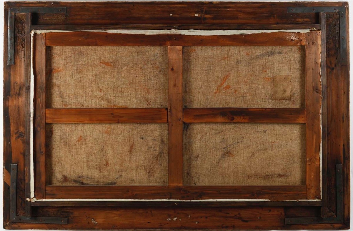 Huile sur toile Orientaliste Encadré XXe siècle — 5