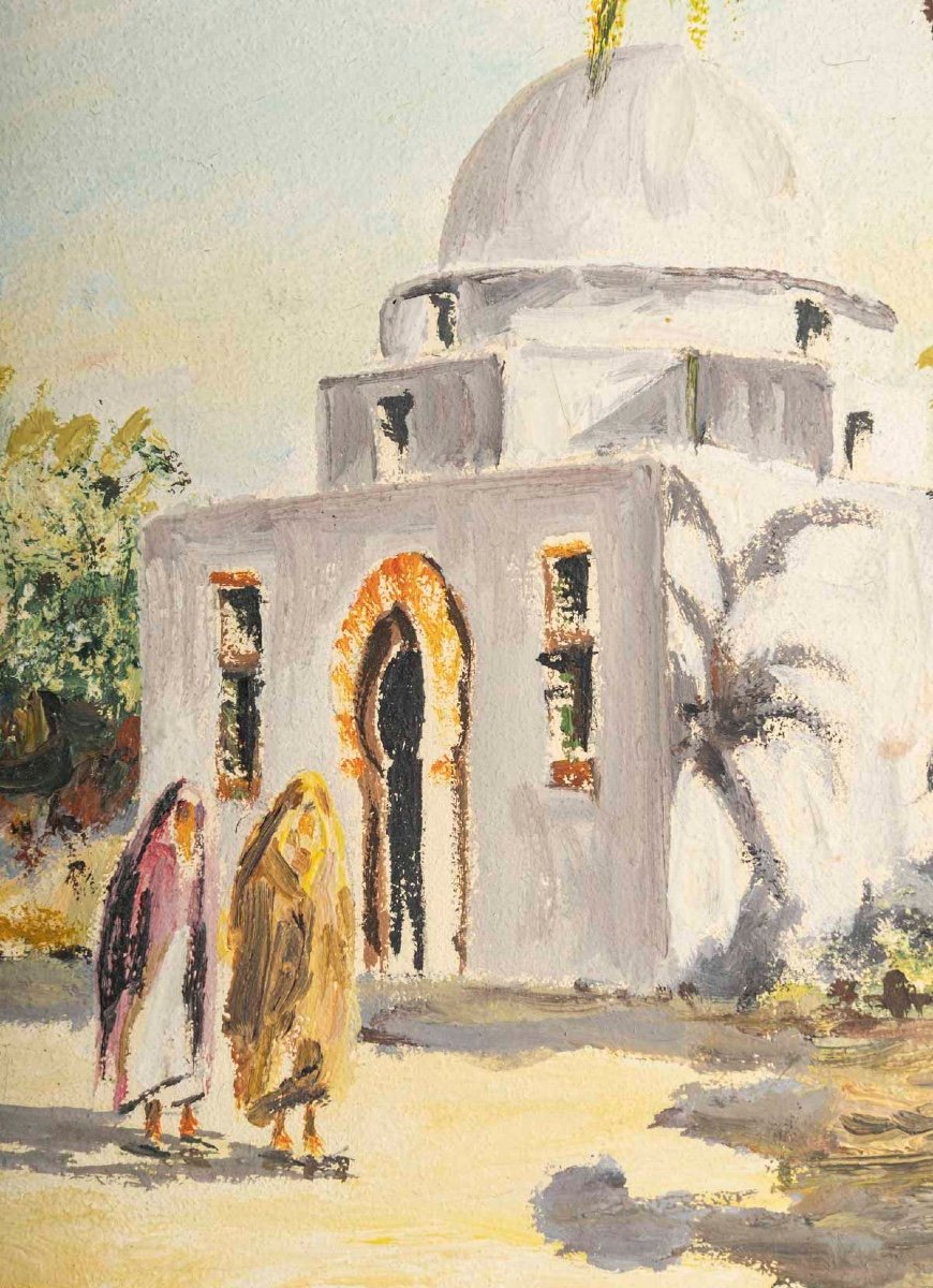 Tableau Orientaliste Hst, début du XXe siècle — 8