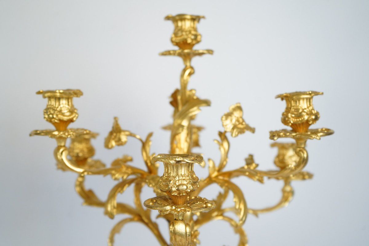 Garniture de Cheminée d'Après de la Fontaine — 9