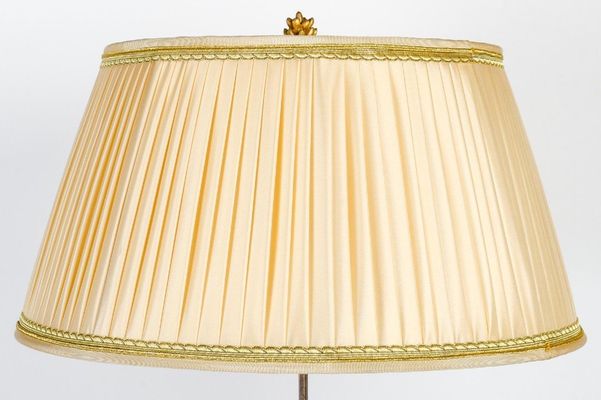 Lampe en bronze doré signé Rambaud — 5