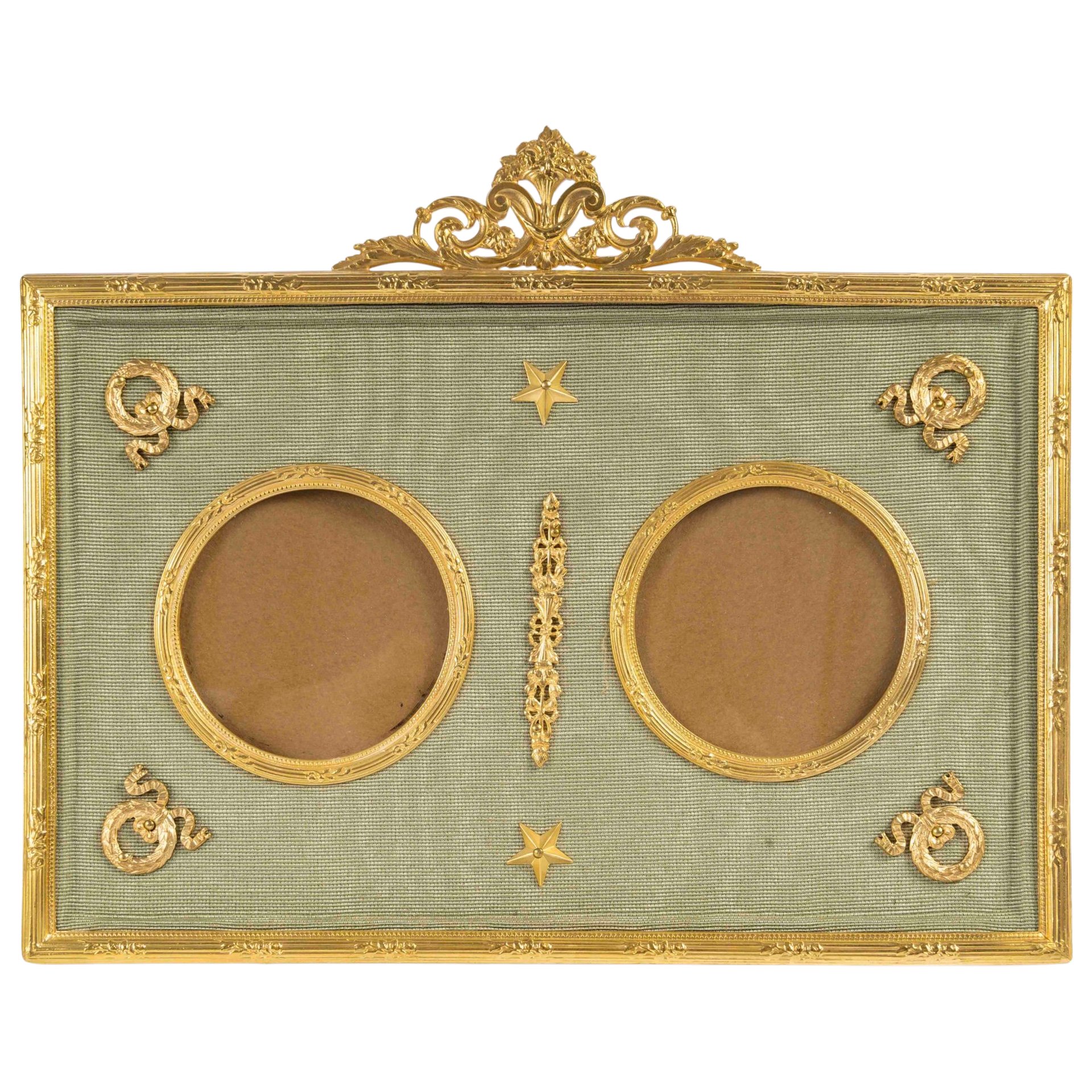 Un cadre photos double, de style Louis XVI, fin du XIXe siècle — 14