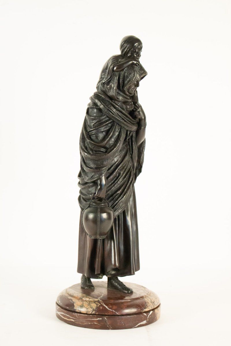 Chiparus Demetre, Statue Orientaliste en bronze à Patine Brune — 10
