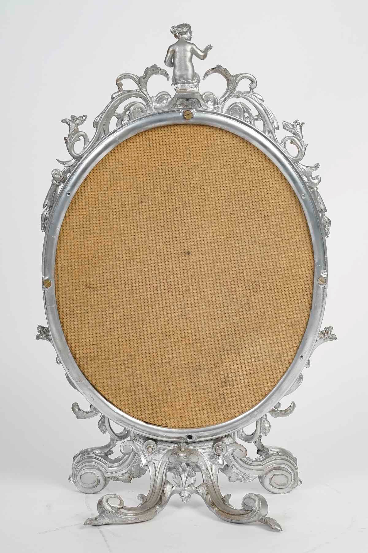 Une belle paire de miroirs de table fin du XIXe siècle — 9