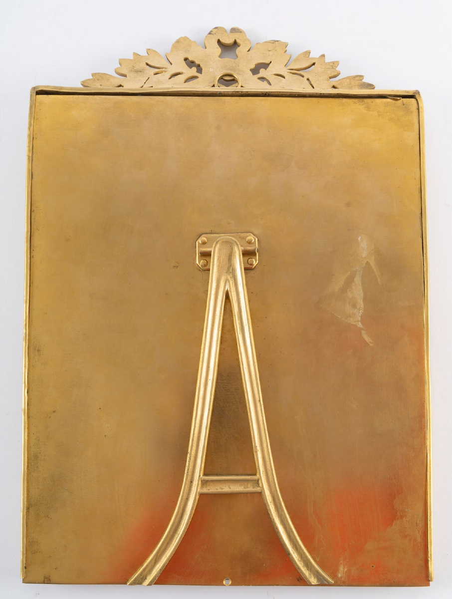 Un Cadre Photo en bronze doré, fin du XIXe siècle — 11