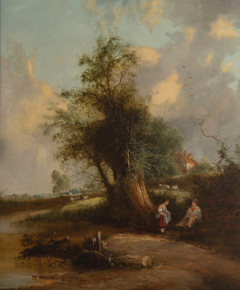 École flamande une paire de tableaux huile sur toile, XIXe siècle — 7