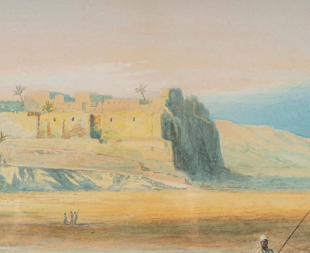 Tableau Orientaliste Aquarelle fin du XIXe siècle — 10