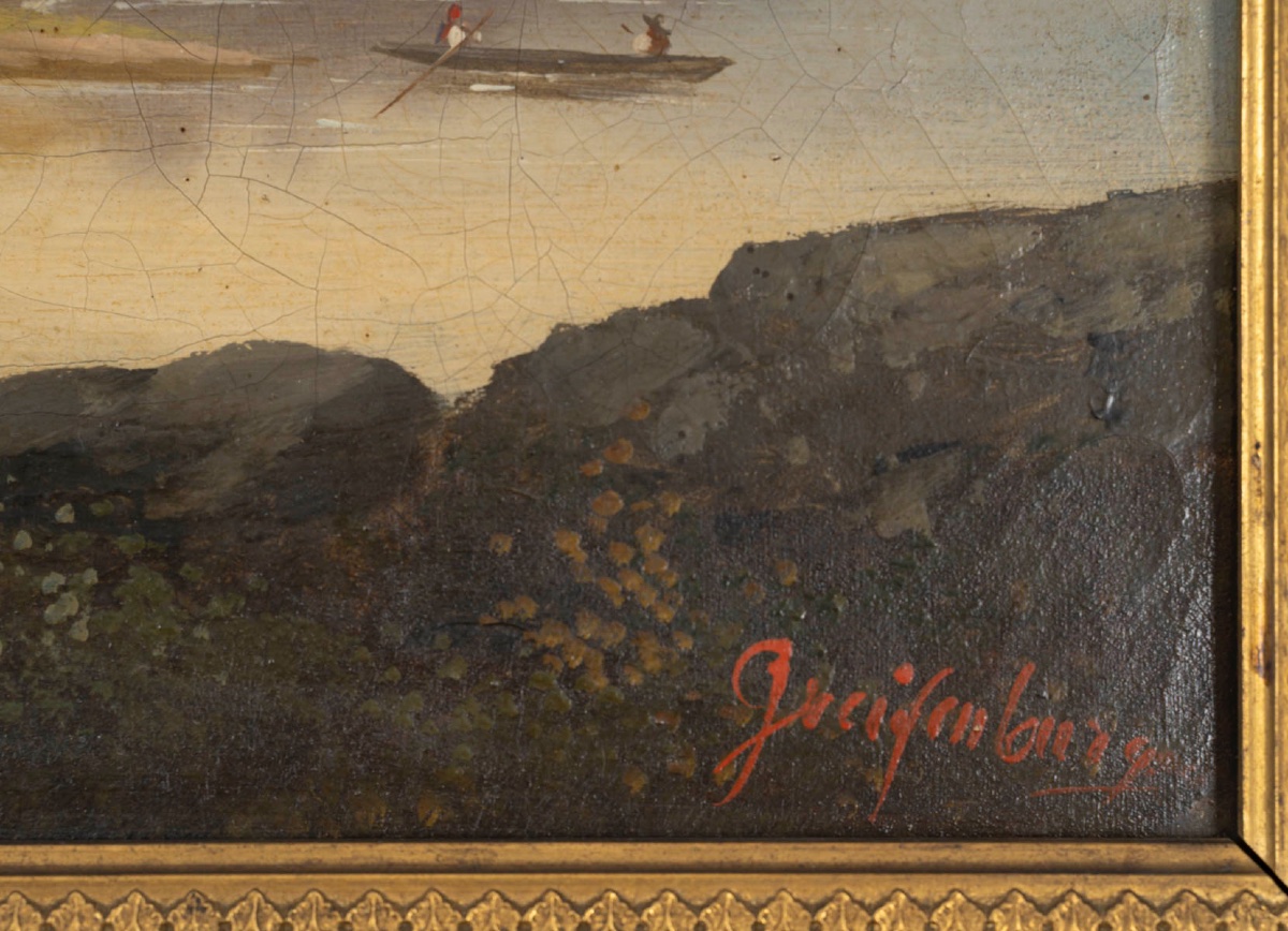 Un paysage de forêt, Josefine Griefenburg, XIXe siècle — 8