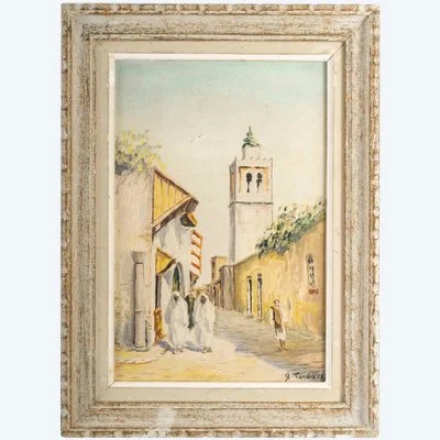 Un tableau Orientaliste, Année 1940