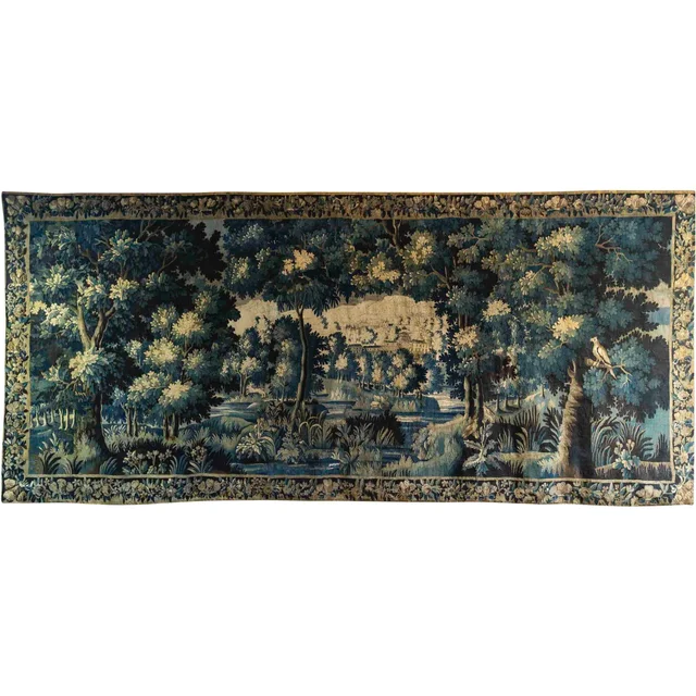Une tapisserie de Verdure de Aubusson, début du XVIIIe siècle