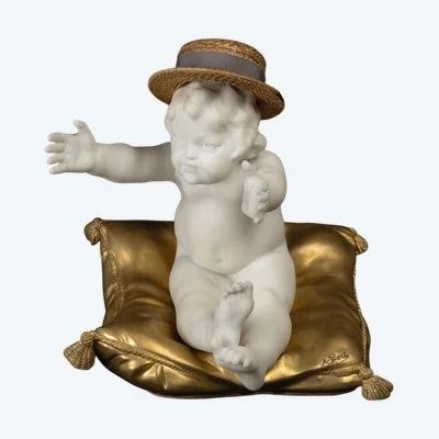 Sculpture en marbre Affortunato GORY (1895 - 1925)
