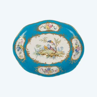 Une coupe en porcelaine de Sèvres, XVIIIe siècle