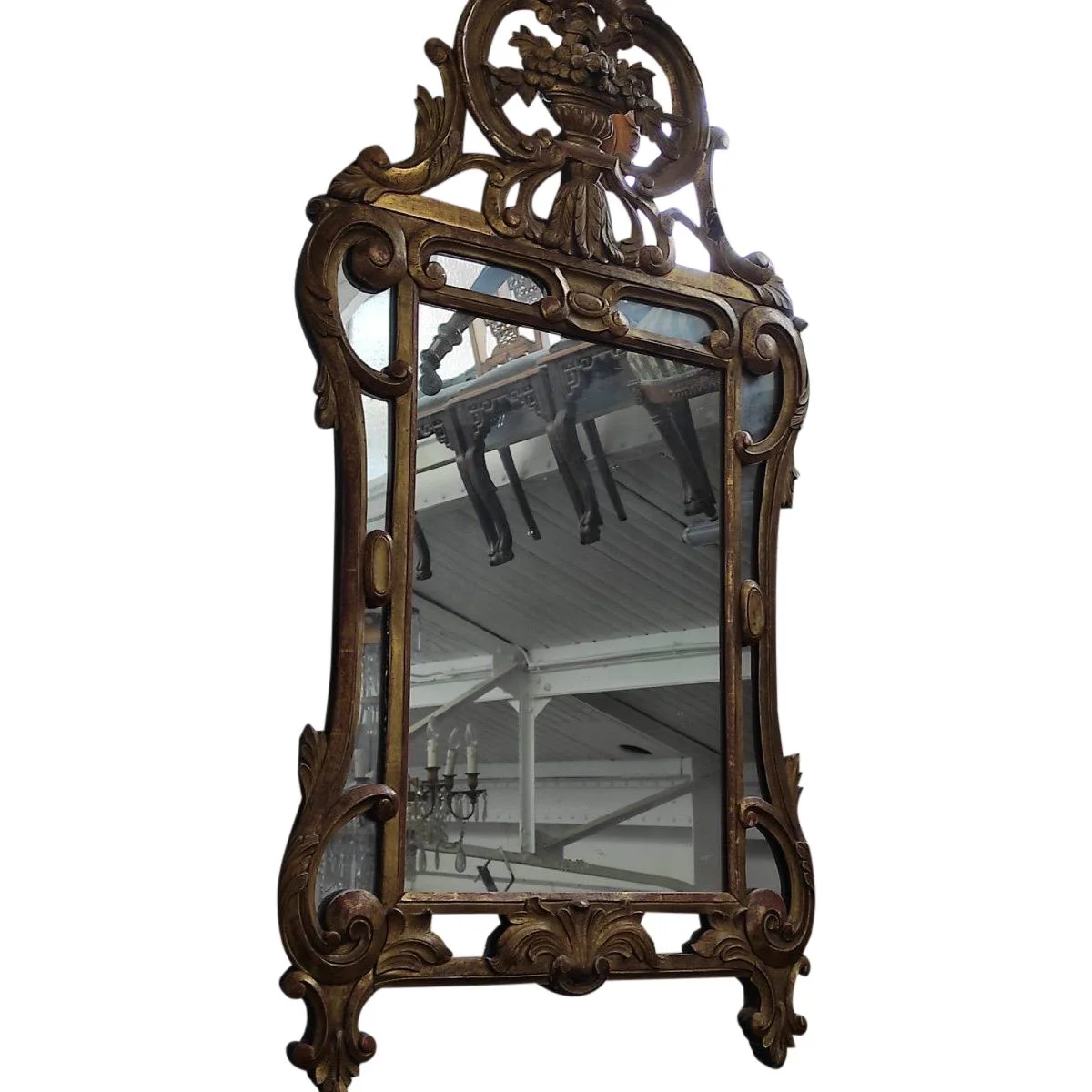 Miroir de style Louis XV époque XIXe siècle