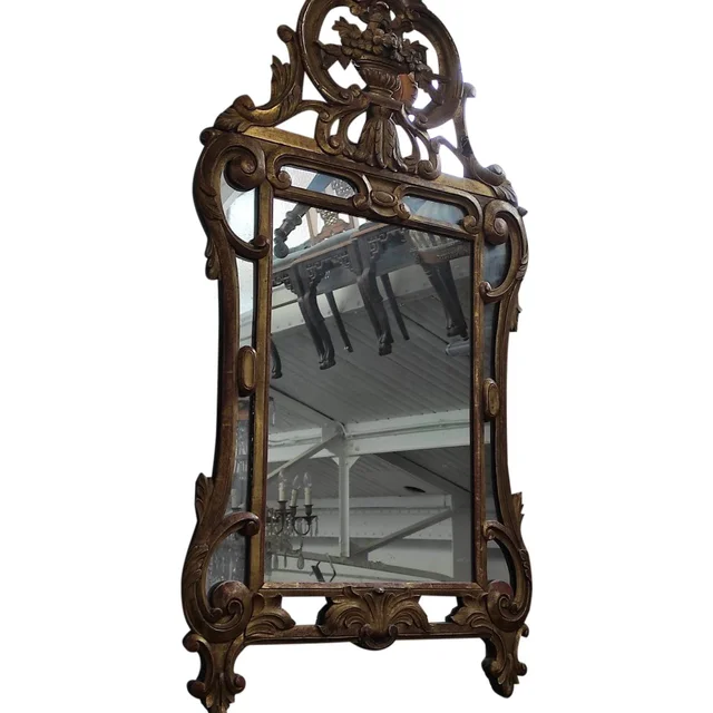 Miroir de style Louis XV époque XIXe siècle
