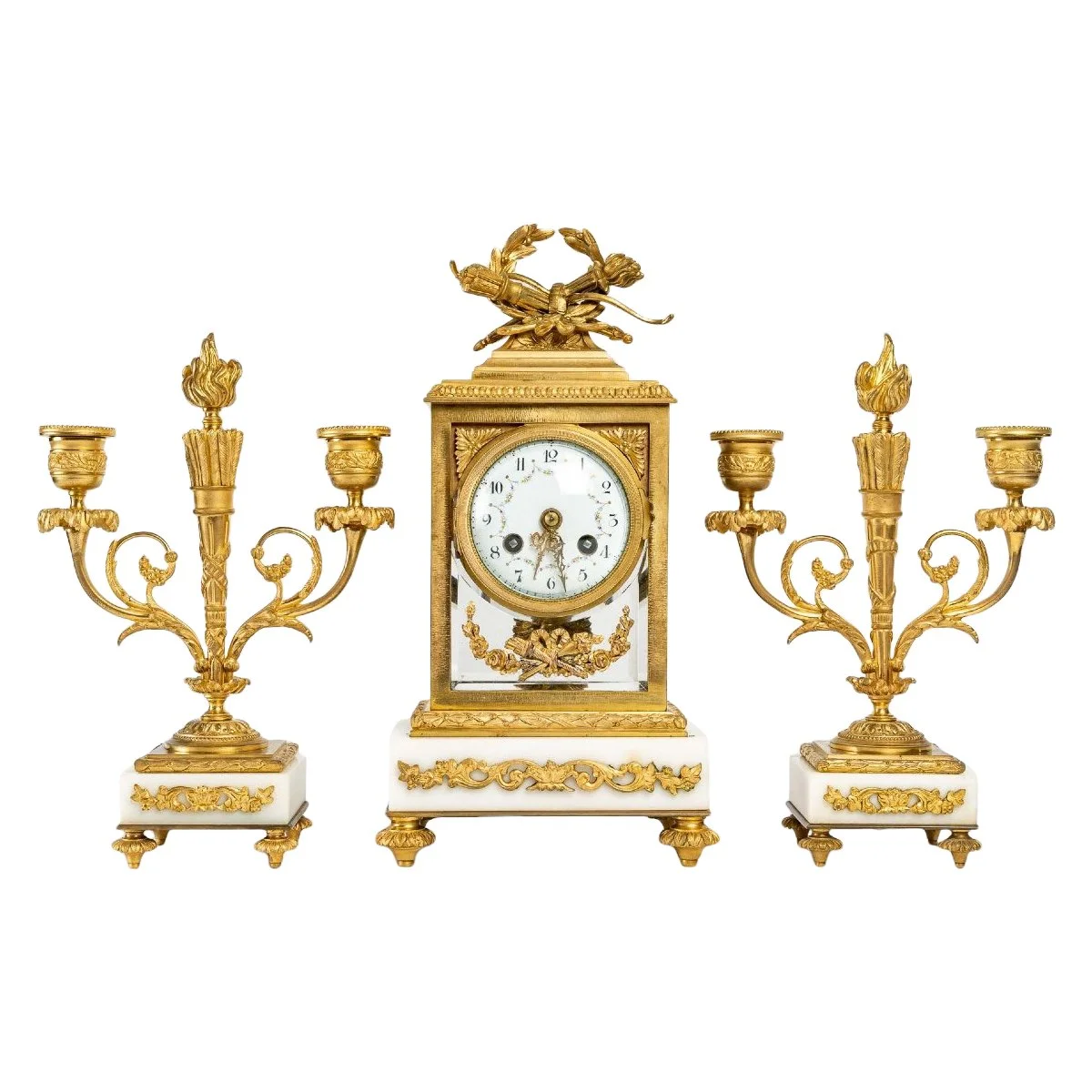 Une Garniture de Cheminée fin du XIXe siècle